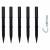 Brad de Crăciun LED cu 276 LED Alb cald 511 cm Metal GartenMobel Dekor
