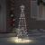 Brad de Crăciun LED cu 390 LED Multicolour 250 cm Fier GartenMobel Dekor