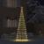 Brad de Crăciun LED cu 800 LED Alb cald 400 cm Fier GartenMobel Dekor