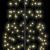 Brad de Crăciun LED cu 800 LED Alb cald 400 cm Fier GartenMobel Dekor