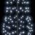 Brad de Crăciun LED cu 800 LED Alb rece 400 cm Fier GartenMobel Dekor