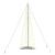 Brad de Crăciun LED cu 800 LED cu suport Alb cald 400 cm Fier GartenMobel Dekor