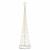 Brad de Crăciun LED Alb cald 138.5 x 138.5 x 399 cm Metal GartenMobel Dekor