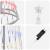 Brad de Crăciun LED Multicolour 138.5 x 138.5 x 399 cm Metal GartenMobel Dekor