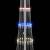 Brad de Crăciun LED Multicolour 138.5 x 138.5 x 399 cm Metal GartenMobel Dekor