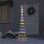 Brad de Crăciun LED Multicolour 138.5 x 138.5 x 399 cm Metal GartenMobel Dekor