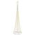 Brad de Crăciun LED Alb cald 138.5 x 138.5 x 399 cm Metal GartenMobel Dekor