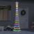 Brad de Crăciun LED Multicolour 138.5 x 138.5 x 399 cm Metal GartenMobel Dekor