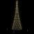 Brad de Crăciun LED Alb cald 138.5 x 138.5 x 399 cm Metal GartenMobel Dekor