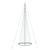 Brad de Crăciun LED Alb rece 138.5 x 138.5 x 399 cm Metal GartenMobel Dekor