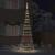 Brad de Crăciun LED Multicolour 138.5 x 138.5 x 399 cm Metal GartenMobel Dekor