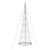 Brad de Crăciun LED Multicolour 138.5 x 138.5 x 399 cm Metal GartenMobel Dekor
