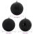 Set de Globuri de Crăciun 9 pcs Negru GartenMobel Dekor