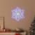 Fulger de Crăciun cu 156 LED albastru 55.5 x 55.5 x 0.75 cm PVC GartenMobel Dekor