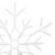 Fulger de Crăciun cu 180 LED Alb cald 56 x 49 x 0.7 cm PVC GartenMobel Dekor
