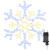 Fulger de Crăciun cu 180 LED Alb cald 56 x 49 x 0.7 cm PVC GartenMobel Dekor