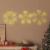 Fulger de Crăciun cu 252 LED Alb cald 45 x 38 cm PVC GartenMobel Dekor