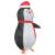 Figură de pinguin de zăpadă Alb cald 78 x 88 x 180 cm țesătură GartenMobel Dekor