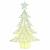Brad de Crăciun cu 120 LED Alb cald 120 cm PET GartenMobel Dekor