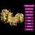 Cutie cadou cu 60 LED 3 pcs Alb cald 20 x 20 x 20 cm PET GartenMobel Dekor