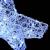 Stea 3D cu 50 LED Alb rece 55 x 53.5 x 10 cm Acril GartenMobel Dekor