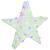 Stea 3D cu 50 LED Multicolour 55 x 53.5 x 10 cm Acril GartenMobel Dekor
