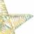 Stea 3D cu 50 LED Alb cald 55 x 52.5 x 9 cm PET GartenMobel Dekor