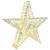 Stea 3D cu 50 LED Alb cald 55 x 52.5 x 9 cm PET GartenMobel Dekor