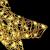 Stea 3D cu 50 LED Alb cald 55 x 52.5 x 9 cm Ratan GartenMobel Dekor