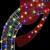 Coroană cu lumini cu bandă LED Multicolour 120 cm Acril GartenMobel Dekor