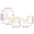 Renii LED cu 60 LED 3 pcs Alb cald PET GartenMobel Dekor