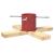 Suport pentru brad de Crăciun 1.73 Roșu 50 x 50 x 16 cm GartenMobel Dekor