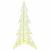 Brad de Crăciun cu 240 LED Alb cald 180 cm PET GartenMobel Dekor