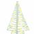 Brad de Crăciun cu 240 LED Alb cald 180 cm PET GartenMobel Dekor