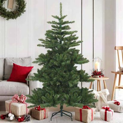 Brad de Crăciun artificial cu ramuri articulare Verde 150 cm GartenMobel Dekor