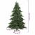 Brad de Crăciun artificial cu ramuri articulare Verde 180 cm GartenMobel Dekor