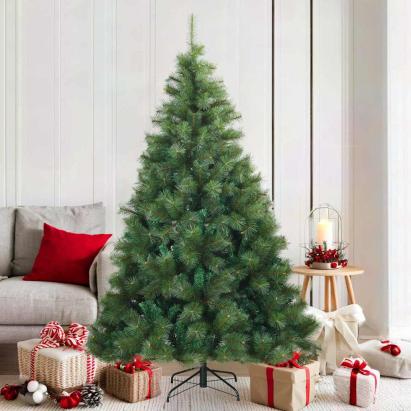 Brad de Crăciun artificial cu ramuri articulare Verde 180 cm GartenMobel Dekor
