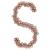 Ghirlandă cu Bile de Crăciun Rose Gold 186 cm Polistiren GartenMobel Dekor