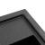 Chiuveta de bucatarie Elefant Premium SHERLIT, Negru metalic 600x500 mm Innovative ReliableTools