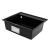 Chiuveta de bucatarie Elefant Premium SHERLIT, Negru metalic 600x500 mm Innovative ReliableTools