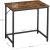 VASAGLE Birou PC compact, stil industrial, PAL si cadru metalic, 80x50x76 cm, maro rustic Household NewTrend