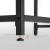 VASAGLE Birou PC compact, stil industrial, PAL si cadru metalic, 80x50x76 cm, maro rustic Household NewTrend