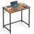 VASAGLE Birou PC compact, stil industrial, PAL si cadru metalic, 80x50x76 cm, maro rustic Household NewTrend