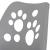 Scaun birou ergonomic, cu sezut din spuma, reglabil pe inaltime, maxim 120 kg, 90x49x48 cm, gri Household NewTrend