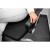 Scaun birou reglabil, ergonomic, cu spatar din microplasa respirabila si baza metalica cromata, 117x58x60 cm, negru Household NewTrend