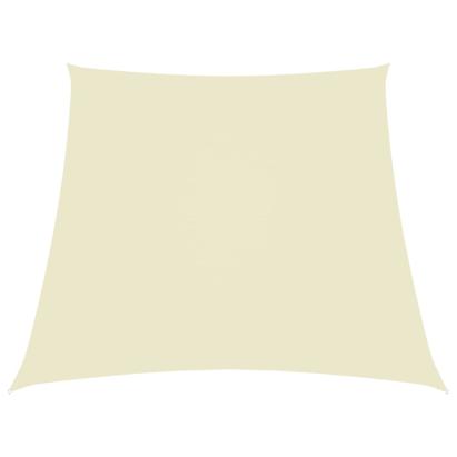 Parasolar, crem, 3/5x4 m, țesătură oxford, trapez GartenMobel Dekor