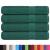 Prosoape pentru saună 4 buc Verde 80x200cm 360 g/m² 100% bumbac GartenMobel Dekor