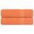Prosoape de baie 2 buc Portocaliu 360 g/m² 100% bumbac GartenMobel Dekor