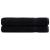 Prosoape de saună premium SOLUND 2 buc. negru 80x200 cm 600 gsm GartenMobel Dekor