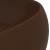 Chiuvetă de baie lux maro închis mat 40x15 cm ceramică rotund GartenMobel Dekor